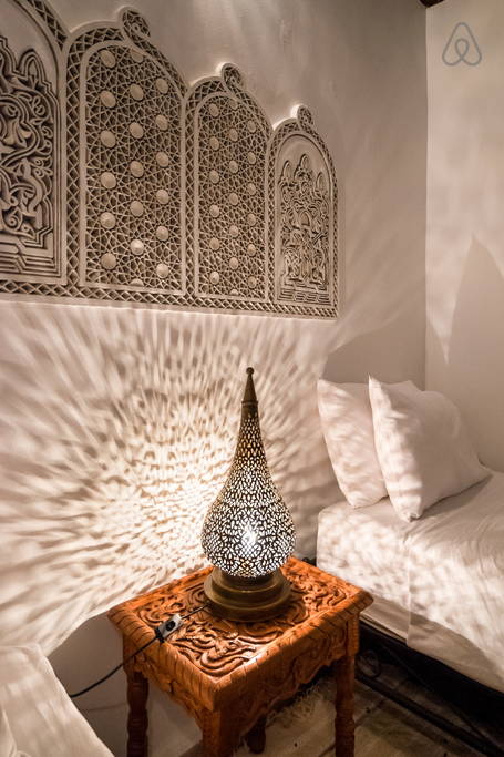 Riad Fez Chambre indigo