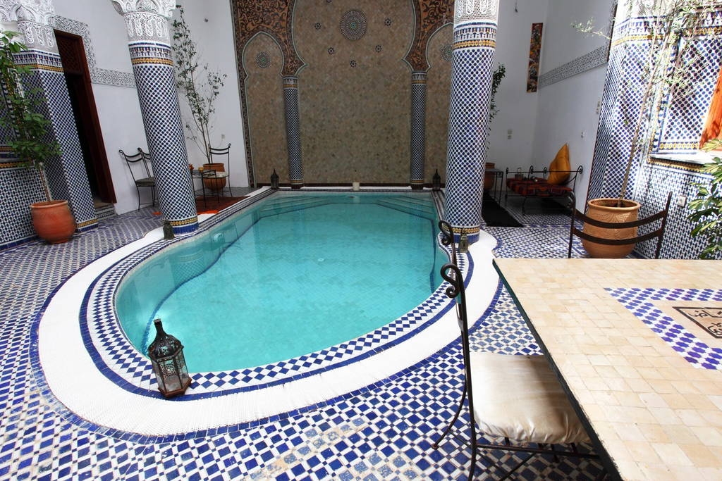 Patio Riad Jamai Fès Maroc