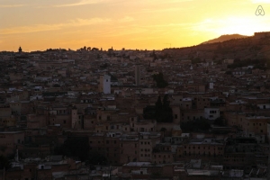 Riad Jamai coucher de soleil