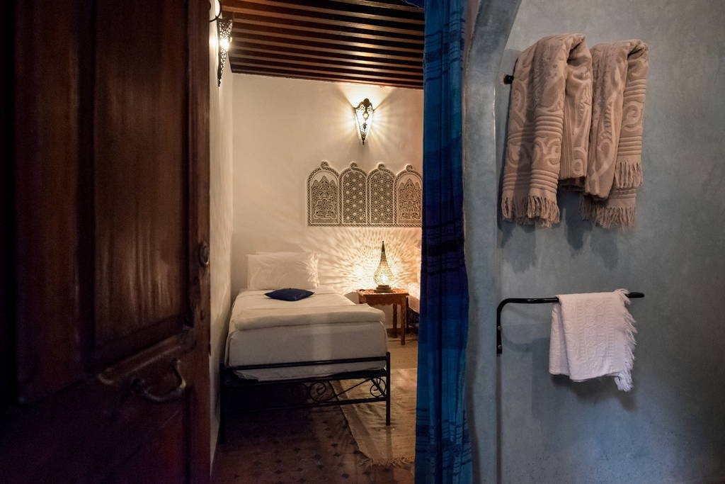 riad fez chambre indigo