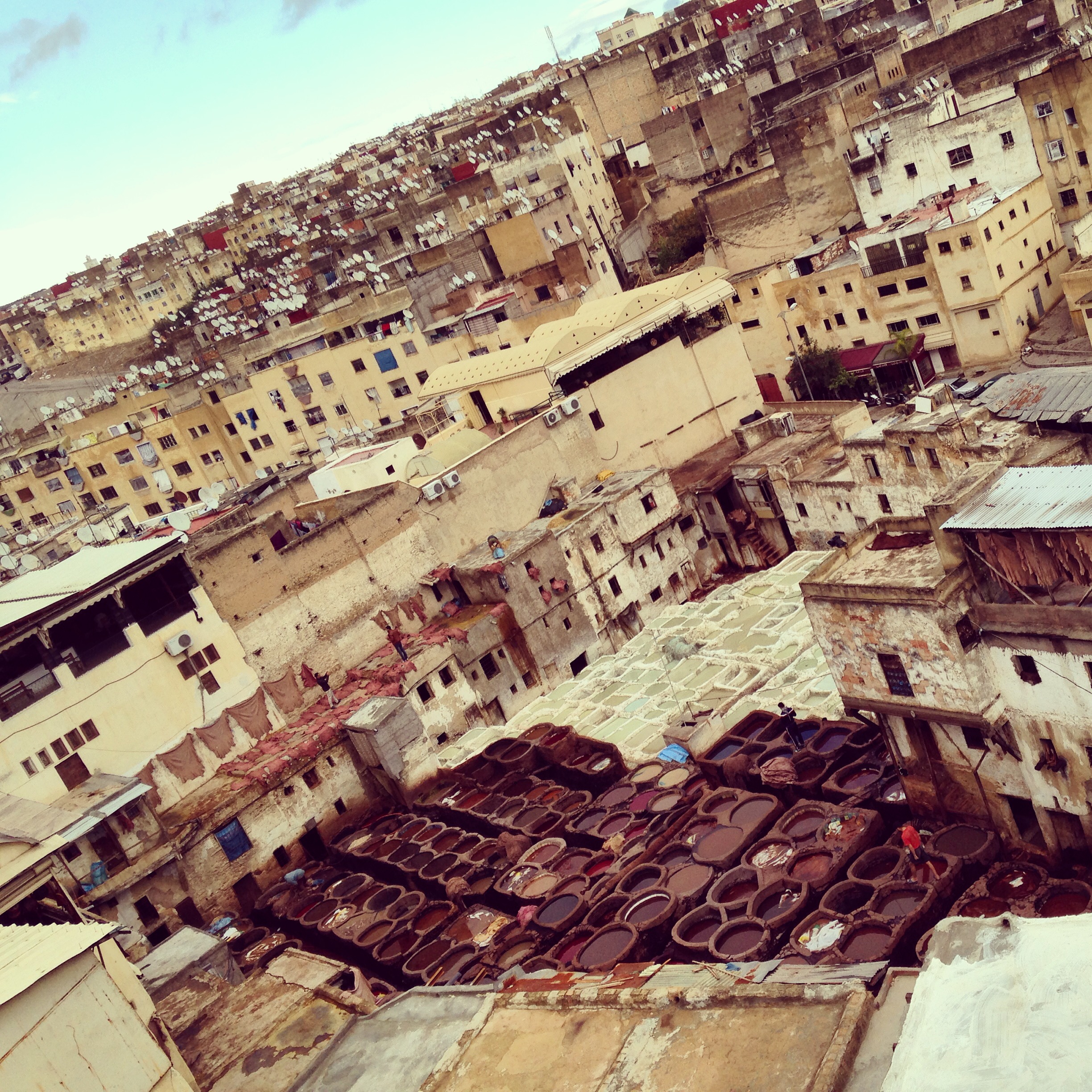 quartier de la médina de fès