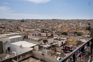 vue médina Riad Jamai: la ville de fes